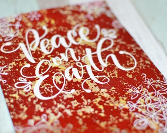 Peace on Earth - Christmas Card