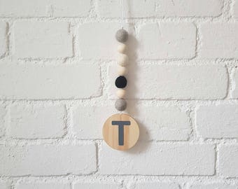 Drop Letter Garland, more colours availble