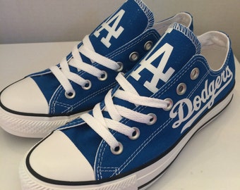 La Dodgers converses tennis shoes