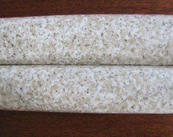 Vintage 90's Contact Adhesive Vinyl Shelf and Drawer Liner - 2 NOS rolls - "Beige Granite" - Kitchen Shelf Liner - Drawer Liner