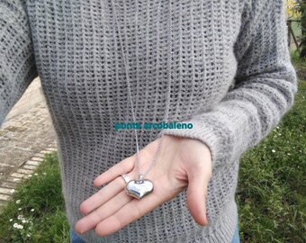 Heart angel caller/ sound/ pregnancy/ baby/ mom/ legend/ guardian angel/ gift/ jewelry/ necklace/mexican bola / pendant