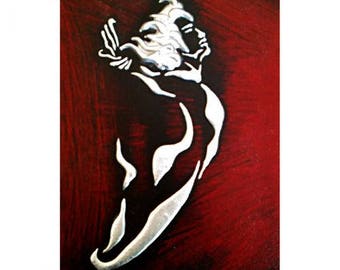 The Blazing Painting