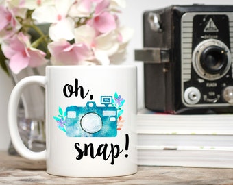 oh snap mug photography gift photographer gift photography