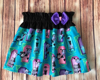 Vampirina Skirt, Skirt with Vampirina, Vampire Girl Skirt