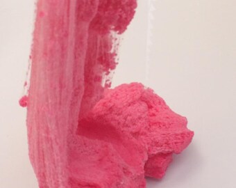 Hot Pink Cloud Slime, Snow slime, lovely, stretchy, cheap slime from the UK