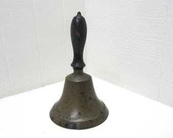 Vintage Brass Bell Brass Teacher Bell