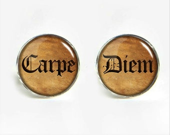 Carpe Diem - Seize the Day Cufflinks