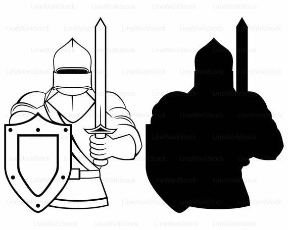 Download Medieval knight svg/knight clipart/knight svg/knight