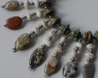 Tribal Love - Ocean Jasper Necklace