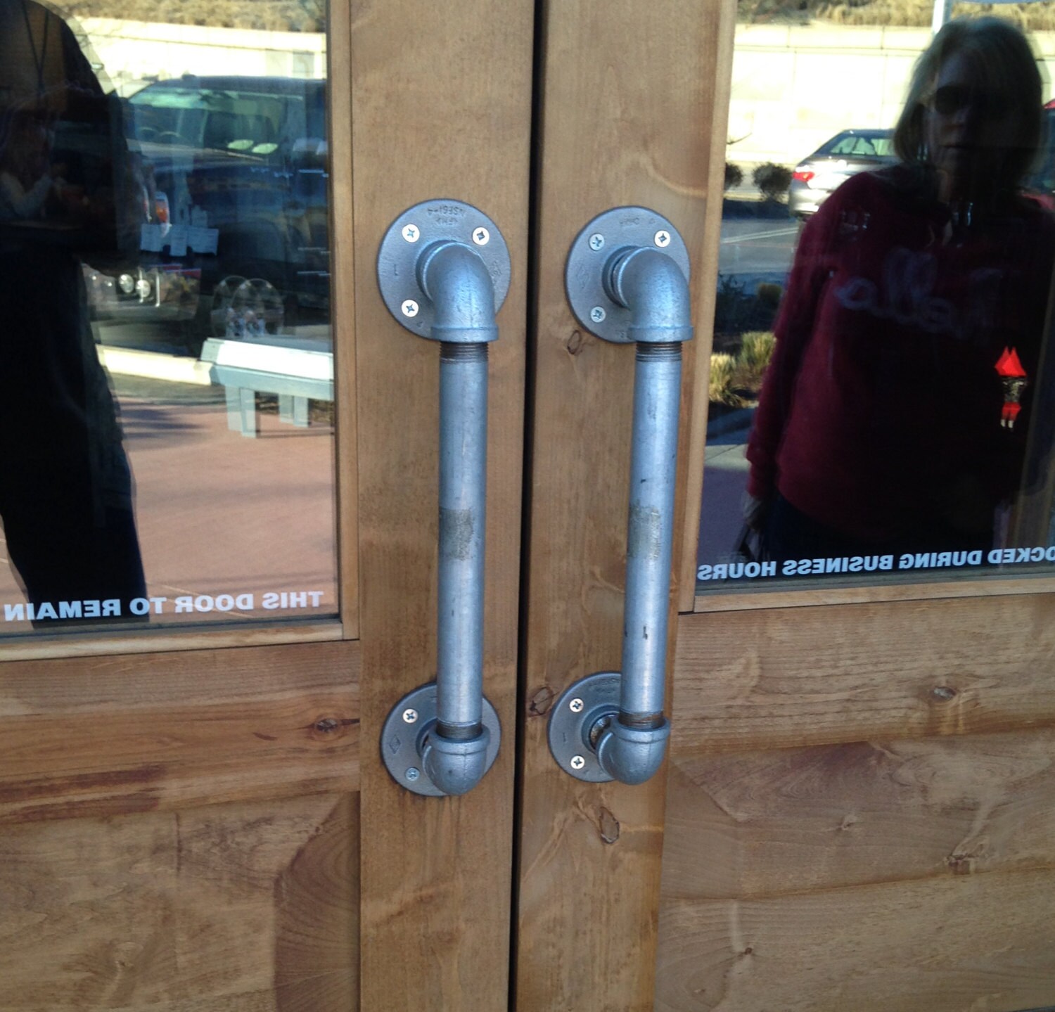 Commercial Fixture Door Pulls Store Fixture Industrial Door