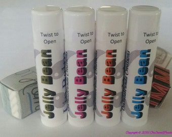 Handmade All-Natural Jelly Bean Flavored Lip Balm