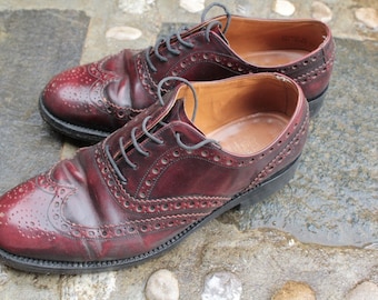 BARKER"-handmadeshoe, A mano scarpa classica, dimensione 7 1/2, buone condizioni, ben mantenuto