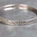 Vintage Beau Sterling Silver Bangle Bracelet