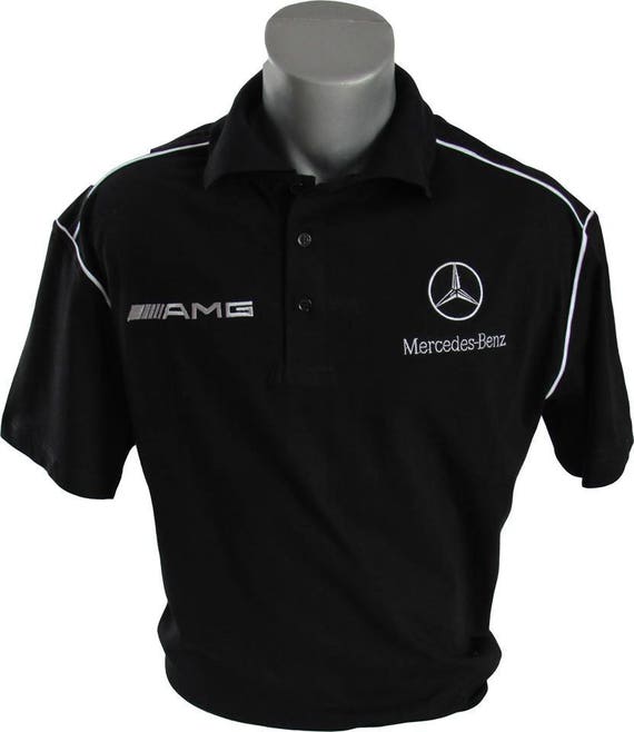 MERCEDES AMG Polo shirt with embroidery