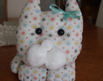 Kitten tissue box cover