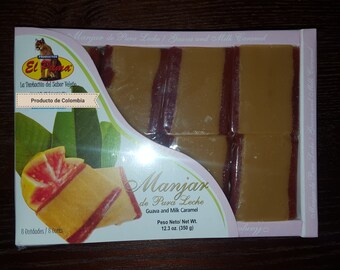 BOCADILLO Con Dulce de Leche, Manjar, Producto de Colombia