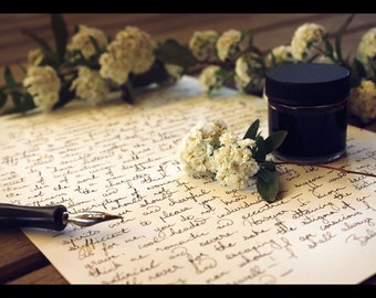 Handwritten Letter Service | Cream A4 Paper, Walnut Ink | A Memorable Gift and Keepsake