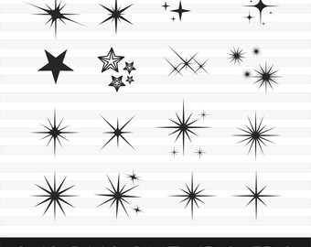 Star SVG, Stars svg clipart, Stars vector, Stars clipart, Stars digital clipart for Design or more,file download svg, png, dxf