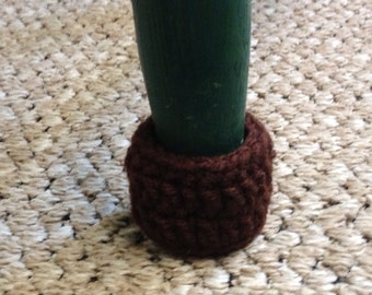 Chair socks - Hand crocheted - Chair leg protector - Custom Made - chair leg cozy - Set of 4 - household