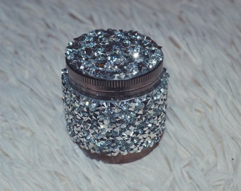 Herb Grinder Sterling/Black
