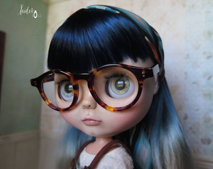 OOAK custom blythe doll-art doll “Matixa” by Xeiderdolls