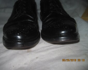 Vintage Florsheim Imperial Kenmoor 92604 V-Cleat Wingtip sz 9.5B