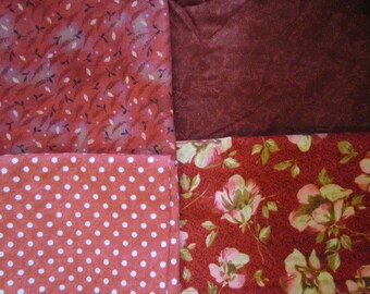 4 Piece Reds Scrap Bundle destash 217