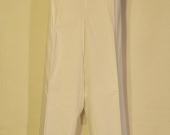 Women's Vintage White Slacks