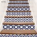 Calcomanías de vinilo escalera vertical azulejo. Etiquetas