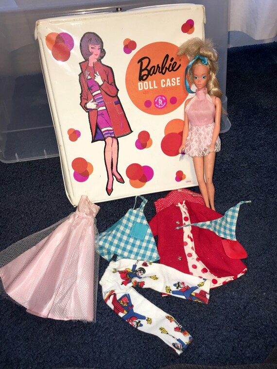 vintage barbie cases