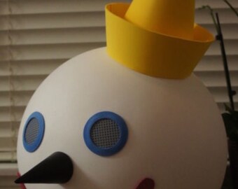 Jack in the box head Halloween Costume kids or halloween costume adults