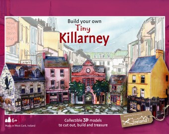 Build your own tiny Killarney - an innovative Irish paper model kit