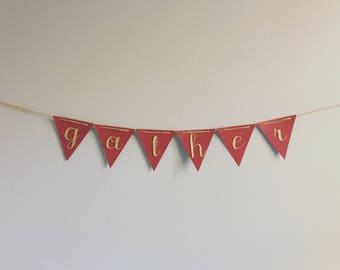 Gather Banner - Gather Sign