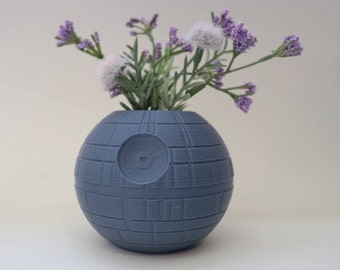 Death Star Planter, Star Wars Planter, Succulent Planter, Air Planter Many Colors