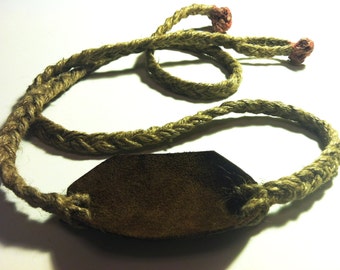 HANDMADE Leather Pouch Shepherd Sling (Old-Fashioned Sling Shot) made by David the Shepherd