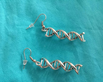 Science Jewelry DNA Earrings