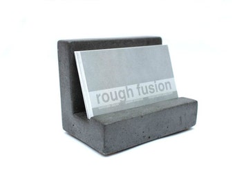 SALE: Concrete Business Card Holder