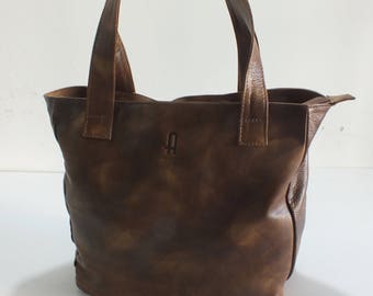 Leather Handbag, Leather Shoulder Bag, Tote Bag, Hand Bag, Leather Tote, Women's Leather Bag, Tote Purse Bag, Women's Handbag, Laptop Tote