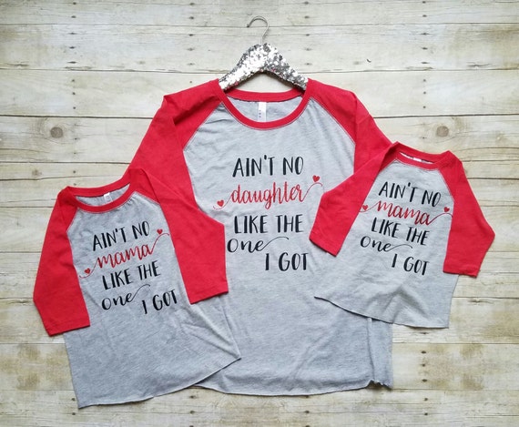 mommy and me valentine shirt