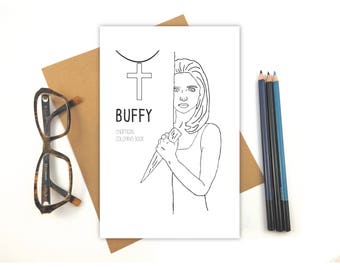 Buffy Coloring Book