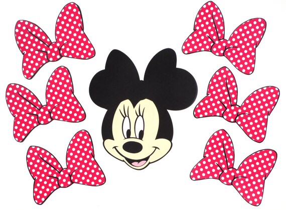 Items similar to Pin the Bow on Minnie Mouse Themed Party