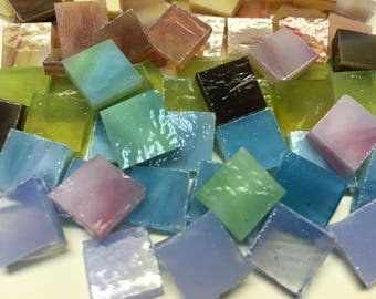 ENGLISH FLOWER GARDEN - Mosaic Stained Glass Tile Supply B41