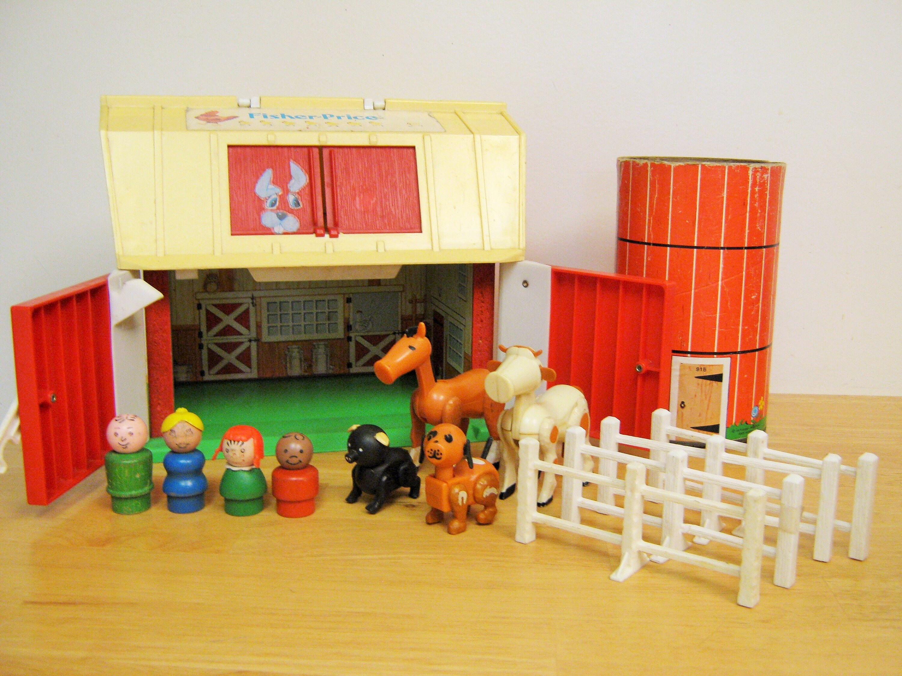 fisher price farm vintage