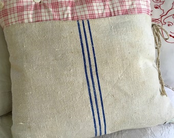 Antique Grainsack Pillow