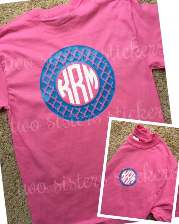 circle monogram shirt