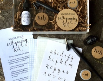 Calligraphy Starter Kit - Beginner Calligraphy Lettering Set