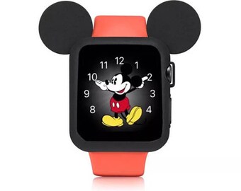 Apple Watch Case Mickey Mouse Ears 38mm 42mm Iwatch Case Disney Apple Watch Cover Disneyworld Series 3, Series 2 Series 1 Black
