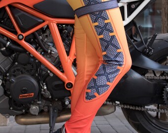 TAFI Tracer Overwatch Leggings - Blizzard Sci-Fi Video Game-inspired Body Armor Costume Yoga Pants 2018 CosPlay Designer Print