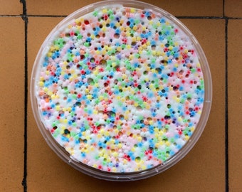 Birthday cake floam scented slime 4oz (fluid ounces)
