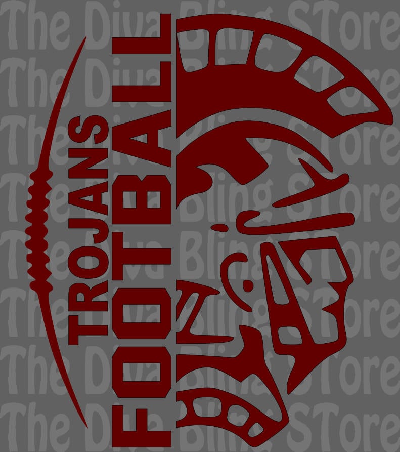 Download Trojans Football SVG File